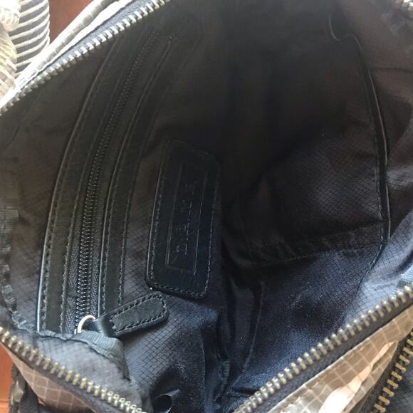 L.A.M.B. Camo Green Crossbody Bag with Zipped Pockets - Picture 9 of 10